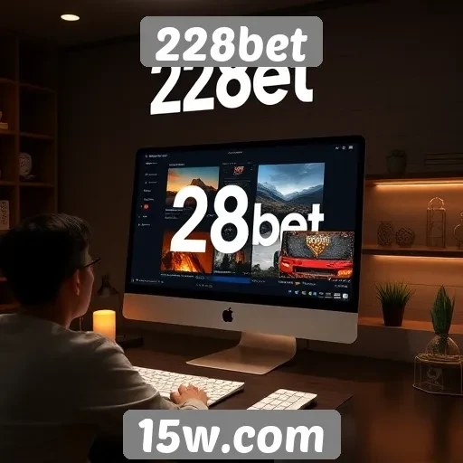 Experiência do usuário no design do site 228bet